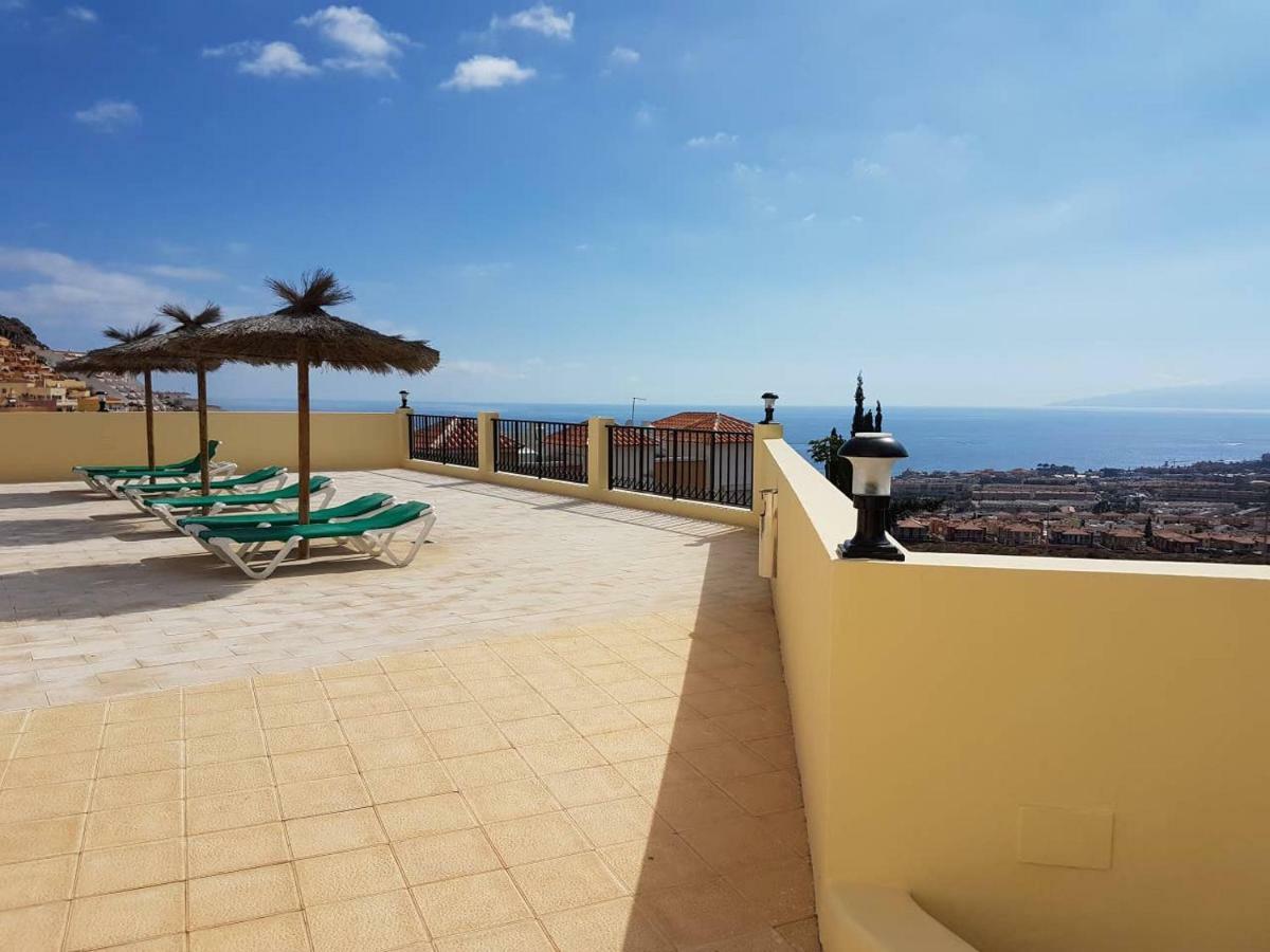 Villa Roque Del Conde With Fantastic Sea View, Terrace, Pool, Wifi, Sat-Tv, Garage Costa Adeje  Exteriér fotografie